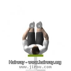 高腿位哑铃飞鸟