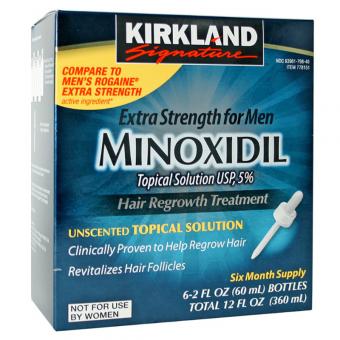 男用可蘭 Kirkland Signature 5% (5% Minoxidil) 6瓶水劑/60ml 6個月用量